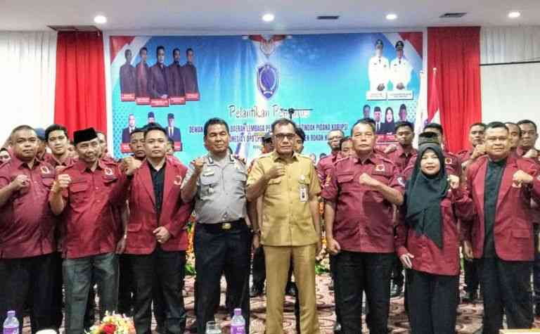 DPD LPP TIPIKOR RI Kabupaten Rohul Dilantik, Siap Kawal Pembangunan Daerah