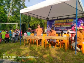 Lomba Mancing Desa Sepahat Meriah, Kades: Terima Kasih Bu Bupati