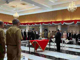 14 Pejabat Pimpinan Pratama Dilantik Plt Gubri, Simak Namanya 